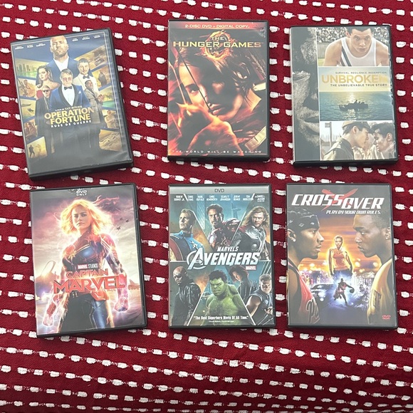 Other - Collection of 6 Action and Adventure DVDs
